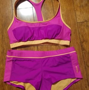Reebok two piece bathing suit